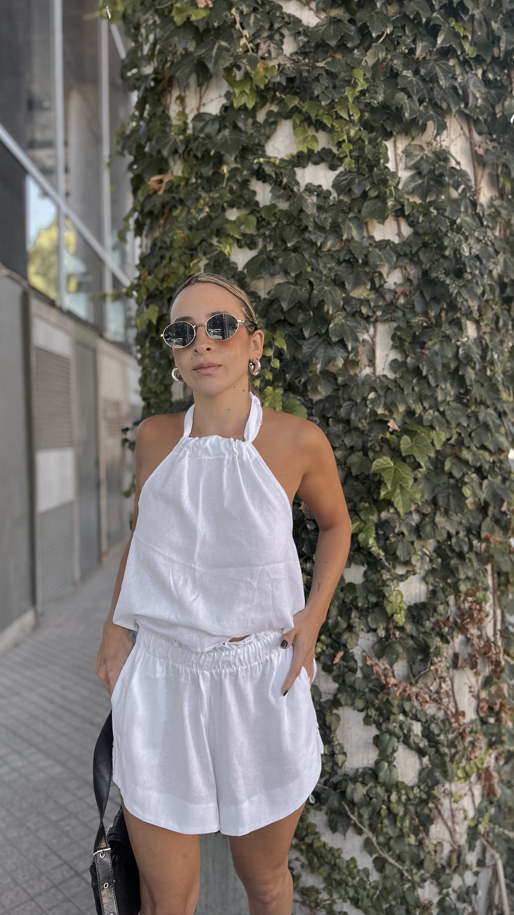 Short JAZMIN (blanco)