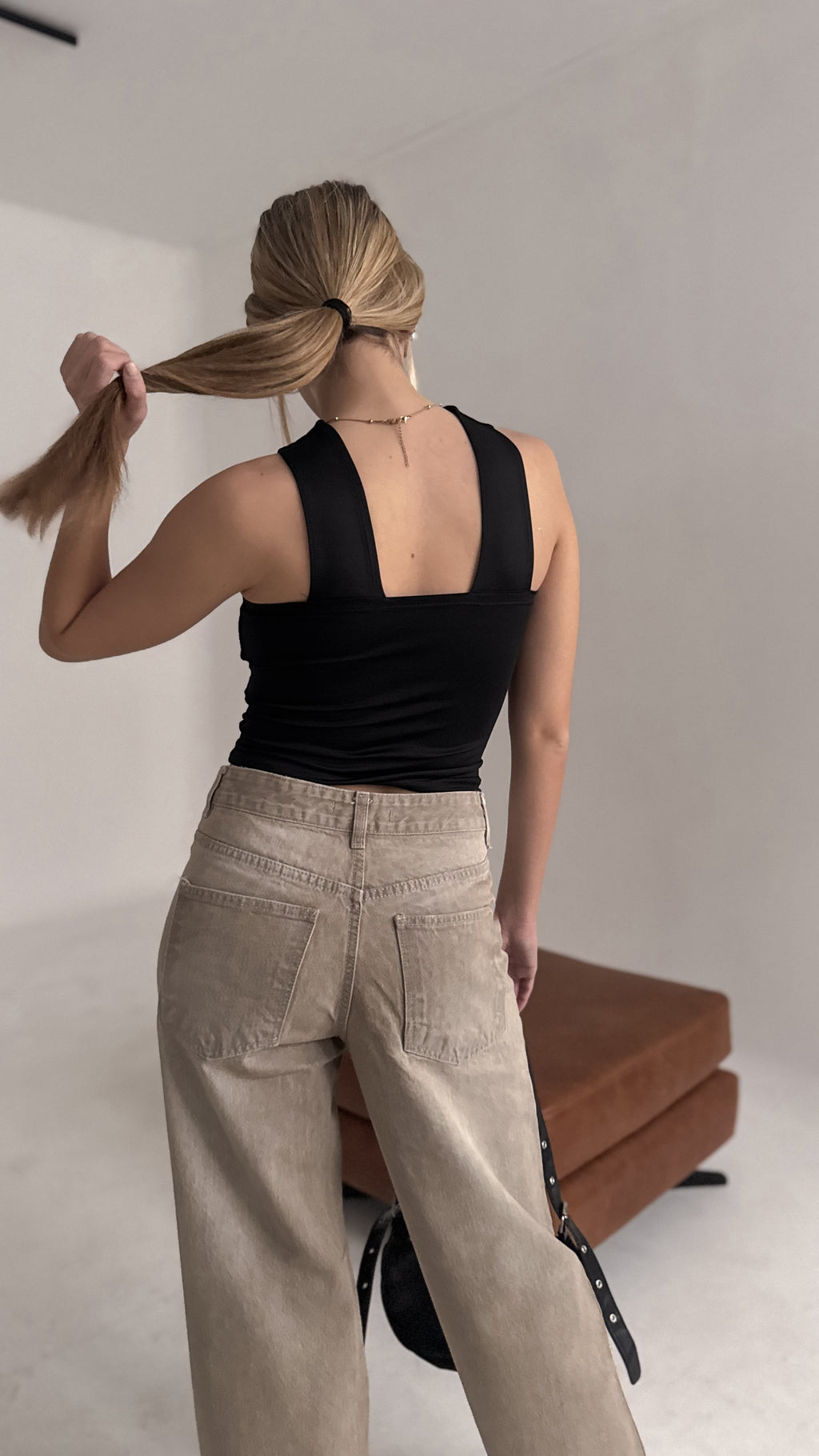 Top BOHEMIAN (Negro)