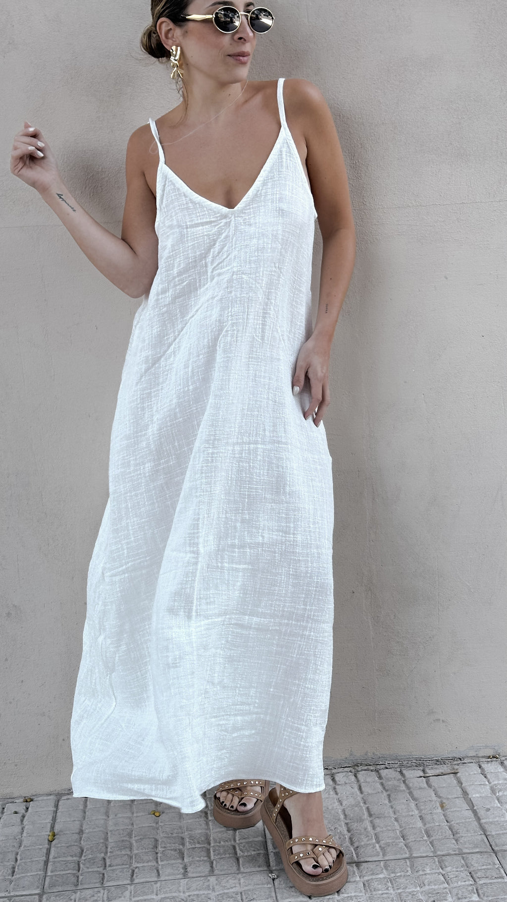 Vestido PORTUGAL (blanco)