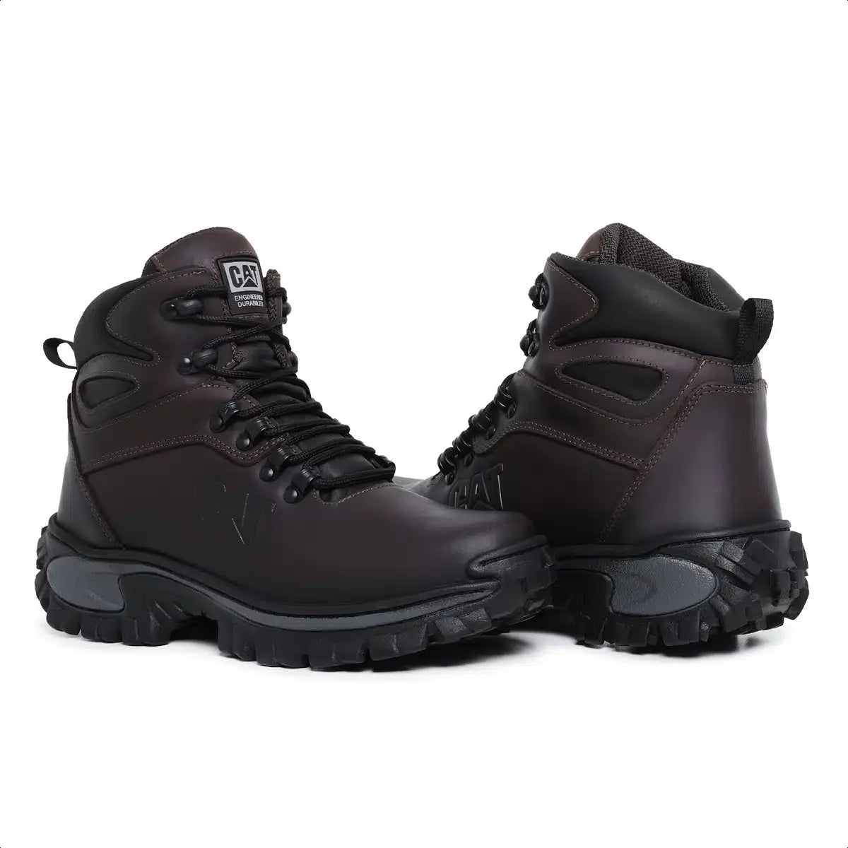 Bota Cuero Café Óleo