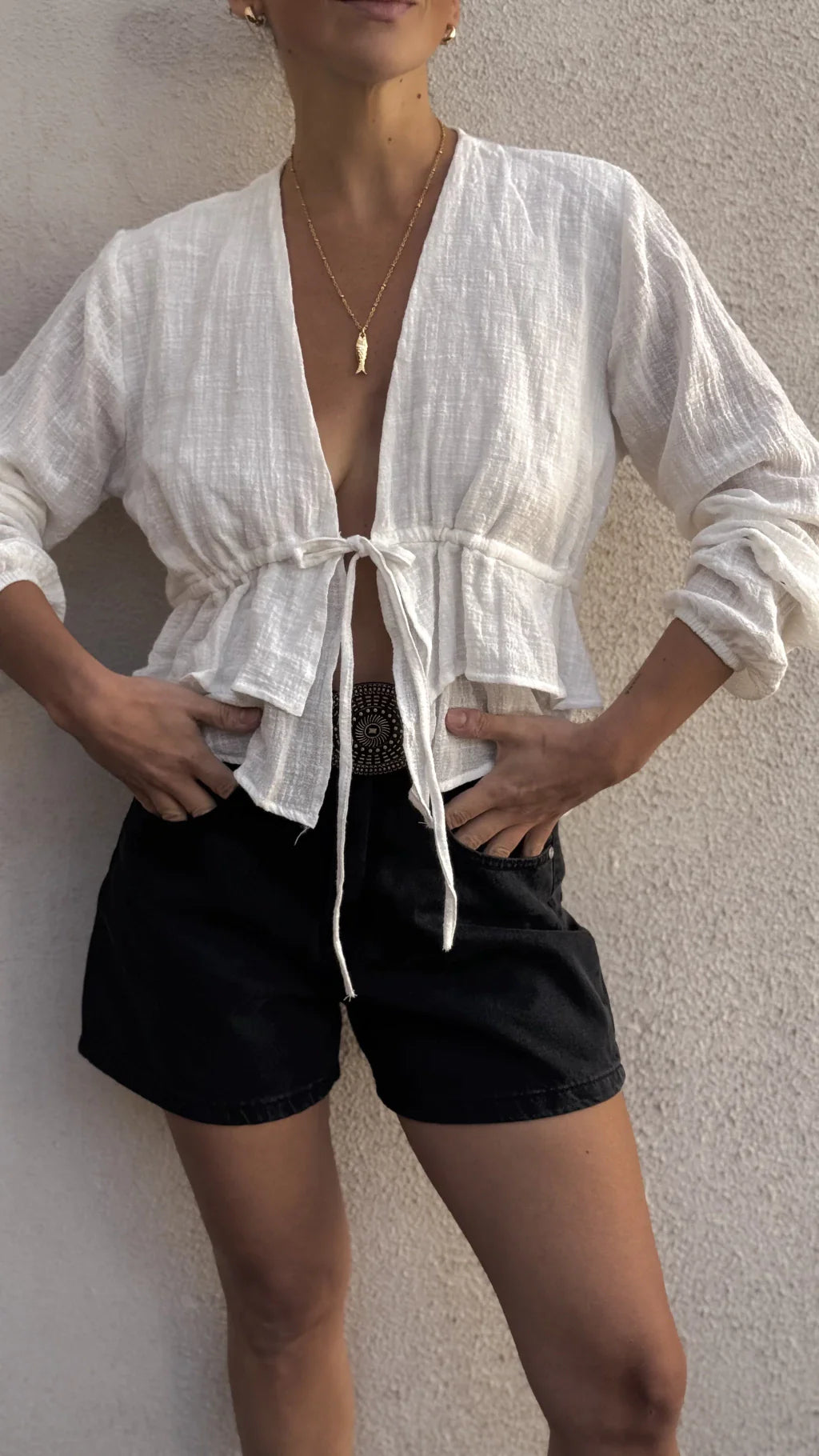 Blusa BUZIOS (blanco)